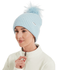 FootJoy Womens Winter Bobble Hat Ice Blue