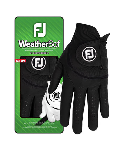 FootJoy WeatherSof Womens Golf Glove Left Hand Black