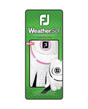 FootJoy WeatherSof Womens Golf Glove Left Hand White/Pink