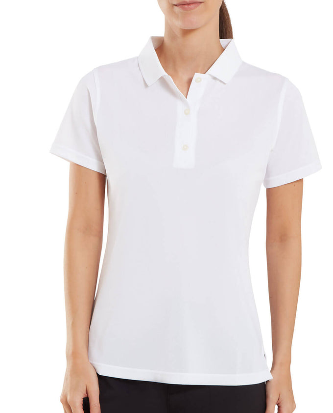 FOOTJOY Stretch Pique Polo 88493 White