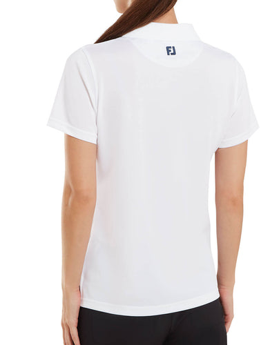 FOOTJOY Stretch Pique Polo 88493 White
