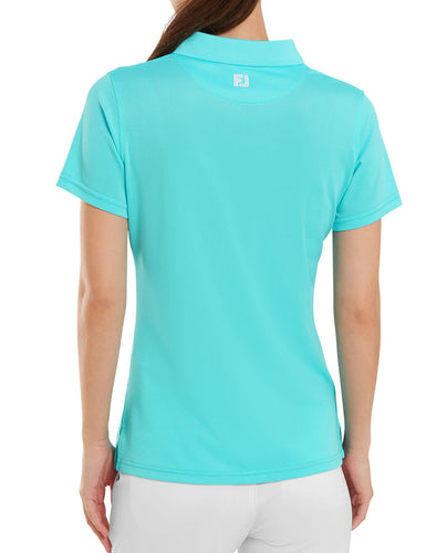 FOOTJOY Stretch Pique Polo 88496 Aqua
