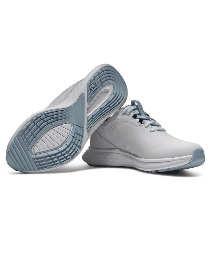 FootJoy Wide Fit Pulse Womens Golf Shoe White/Blue