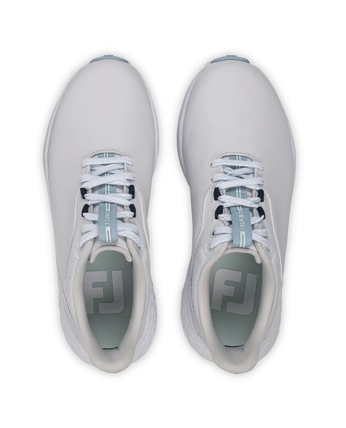 FootJoy Wide Fit Pulse Womens Golf Shoe White/Blue