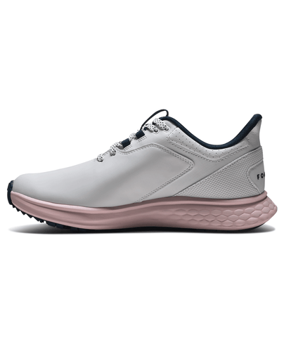 FootJoy Wide Fit Pulse Womens Golf Shoe White/Pink
