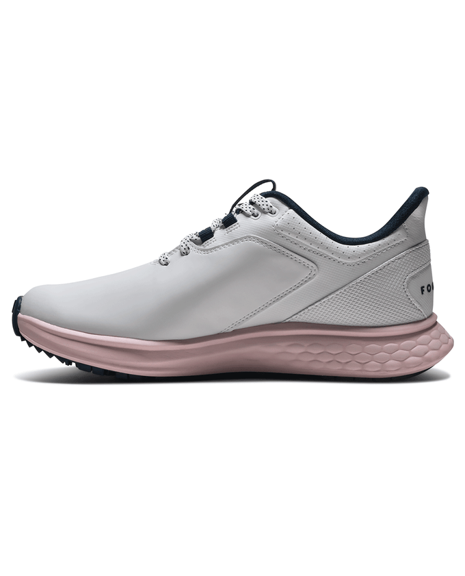 FootJoy Wide Fit Pulse Womens Golf Shoe White/Pink