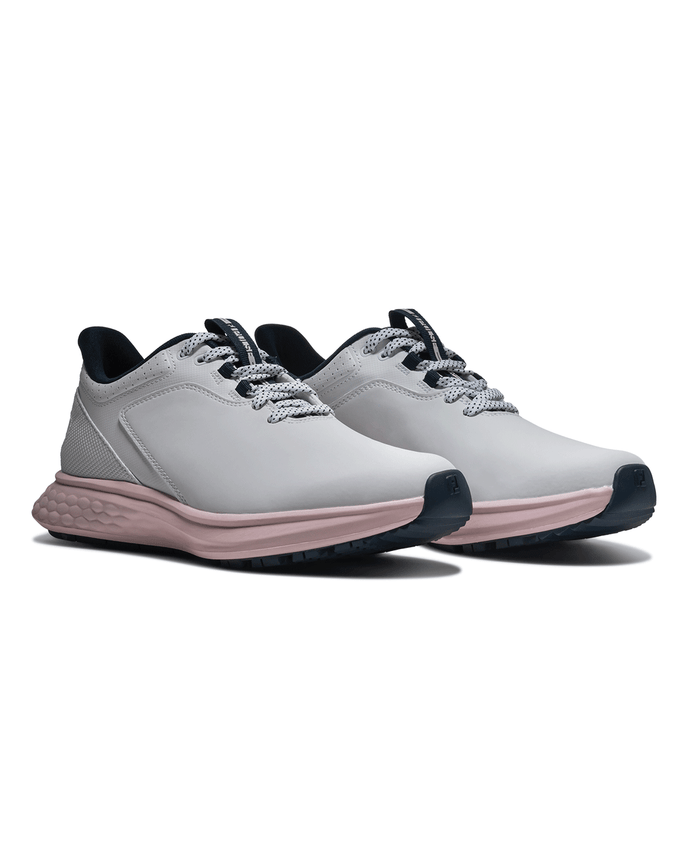 FootJoy Wide Fit Pulse Womens Golf Shoe White/Pink