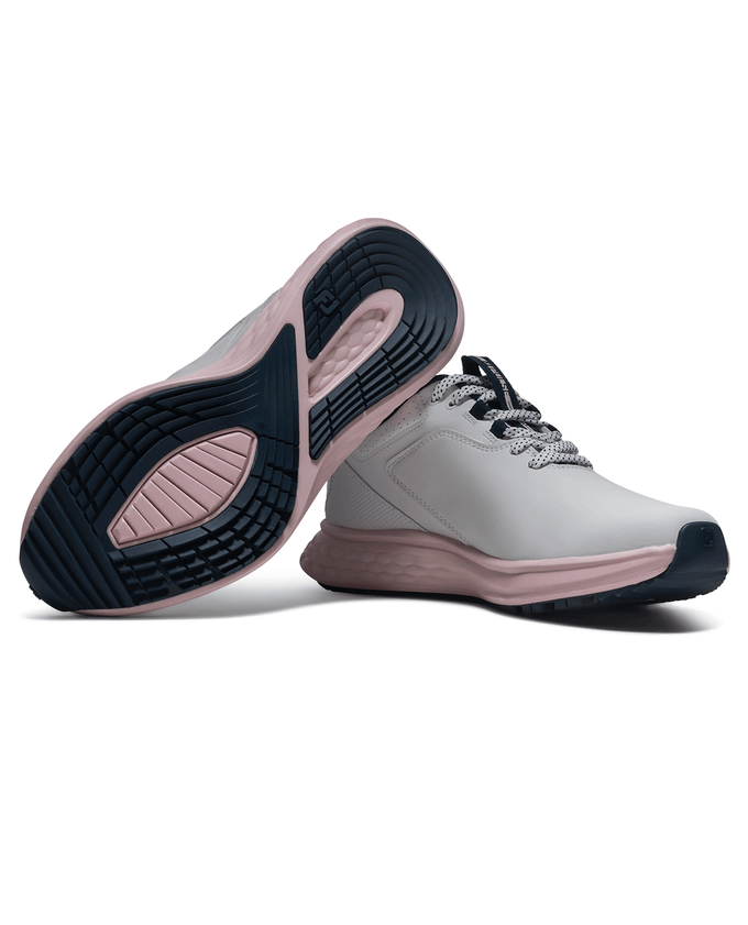 FootJoy Wide Fit Pulse Womens Golf Shoe White/Pink