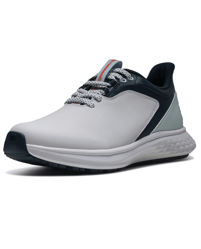 FootJoy Wide Fit Pulse Womens Golf Shoe White/Navy