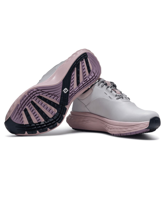 FootJoy Wide Fit FJ Quantum Womens Golf Shoe White/Pink