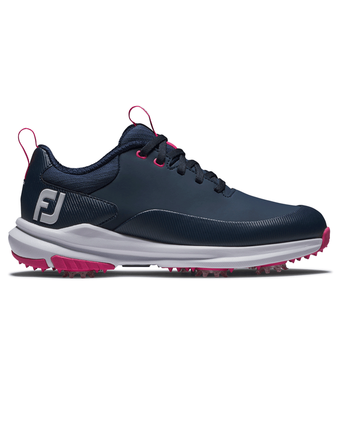 FootJoy Wide Fit Tour Rival Womens Golf Shoe Navy/Pink
