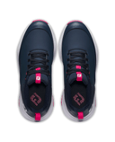 FootJoy Wide Fit Tour Rival Womens Golf Shoe Navy/Pink