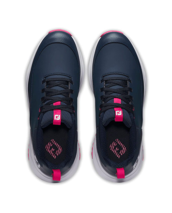 FootJoy Wide Fit Tour Rival Womens Golf Shoe Navy/Pink
