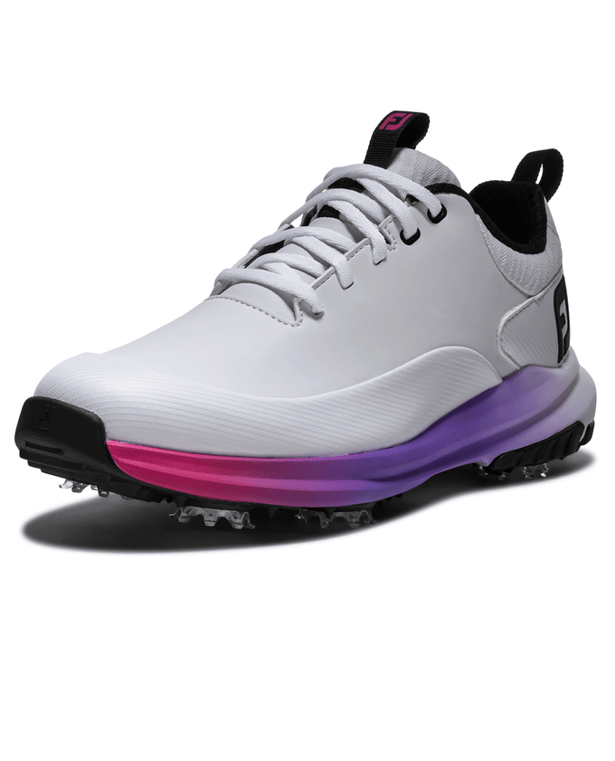 FootJoy Wide Fit Tour Rival Womens Golf Shoe White/Pink