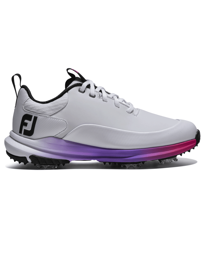 FootJoy Wide Fit Tour Rival Womens Golf Shoe White/Pink