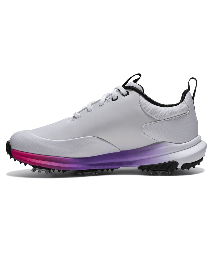 FootJoy Wide Fit Tour Rival Womens Golf Shoe White/Pink