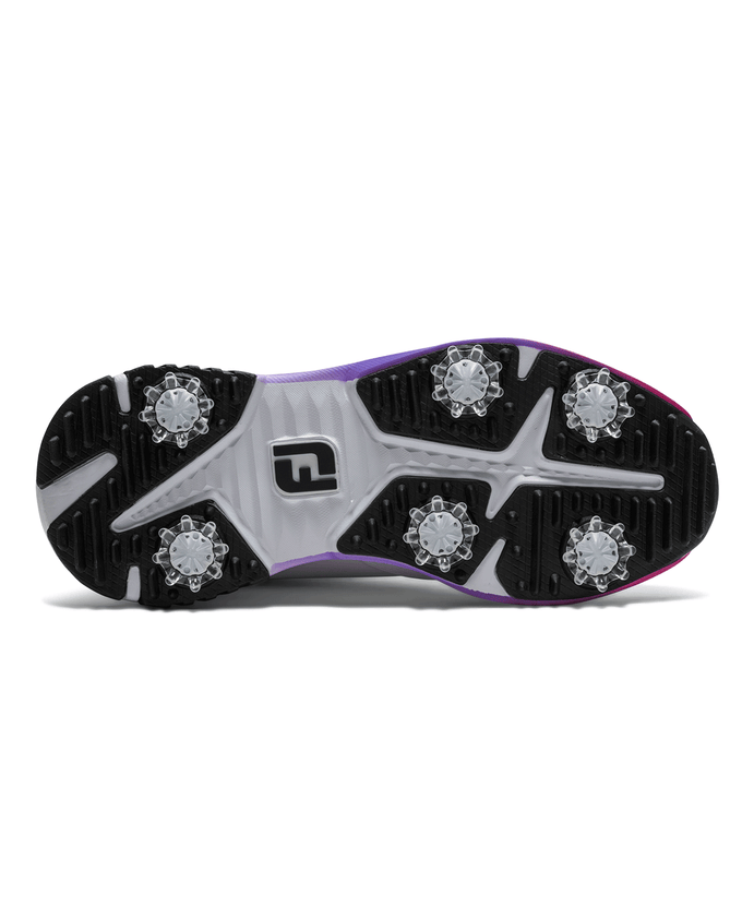 FootJoy Wide Fit Tour Rival Womens Golf Shoe White/Pink