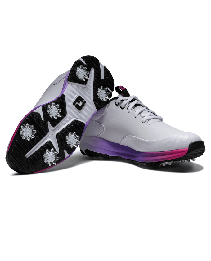 FootJoy Wide Fit Tour Rival Womens Golf Shoe White/Pink