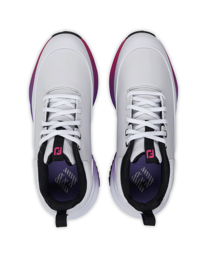 FootJoy Wide Fit Tour Rival Womens Golf Shoe White/Pink