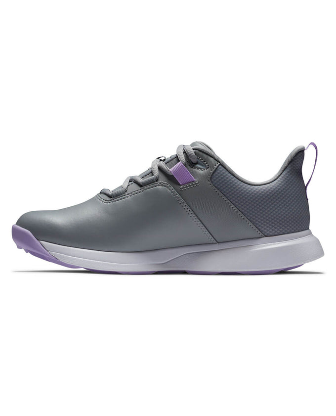 FootJoy ProLite Womens Golf Shoe Wide Fit Grey/Lilac