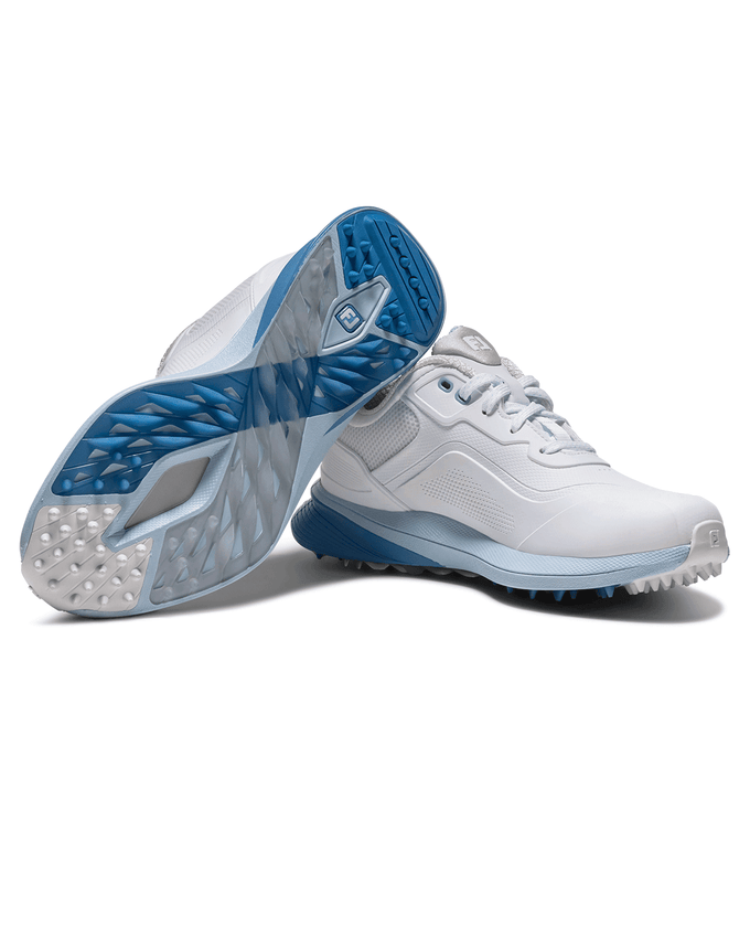 FootJoy Wide Fit PRO/SL Womens Golf Shoe White/Blue