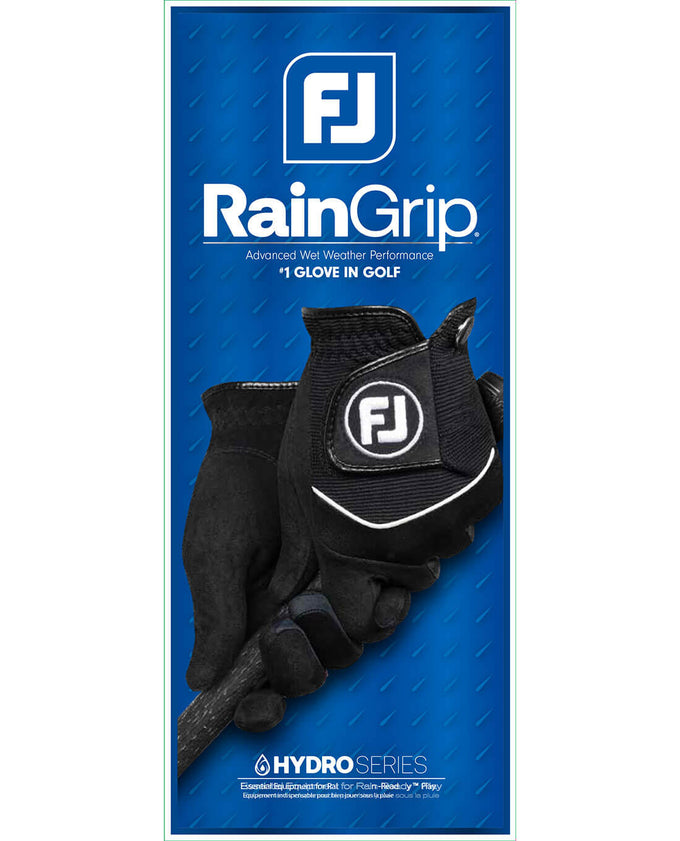 FootJoy RainGrip Womens Golf Gloves PAIR Black