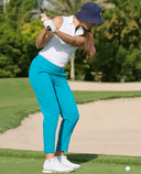 FOOTJOY Lightweight Pull-on Cropped Pant 28" 39386 Tile Blue