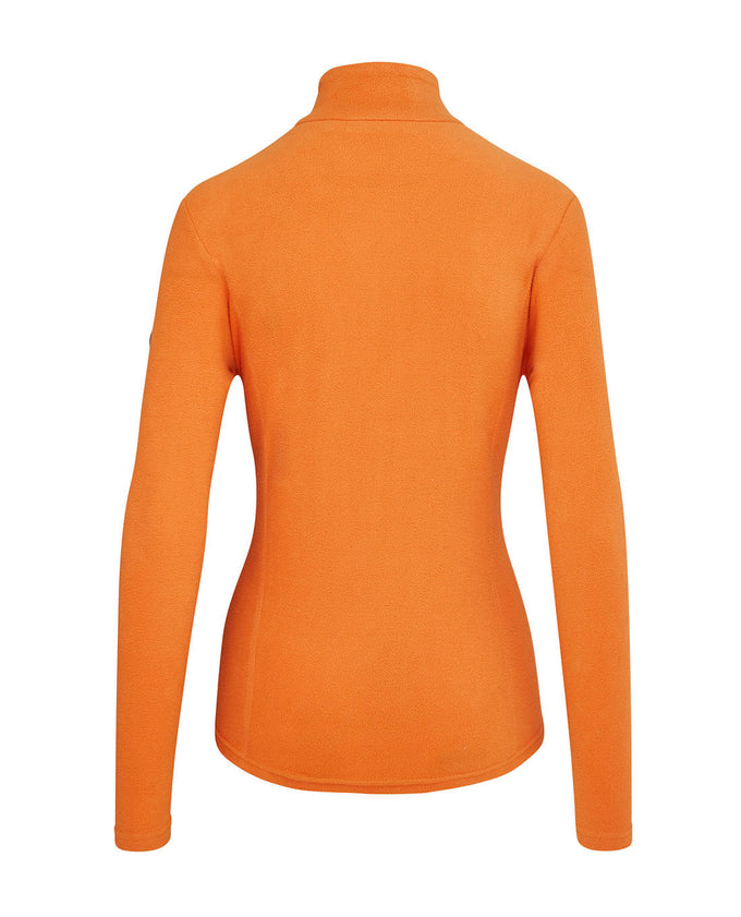 SWING OUT SISTER Frankie 1/4 Zip Fleece Orange Fizz