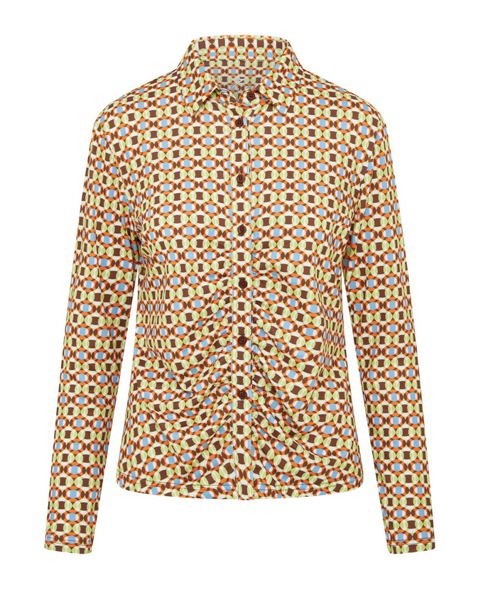 SWING OUT SISTER Golden Long Sleeve Polo Spanish Steps