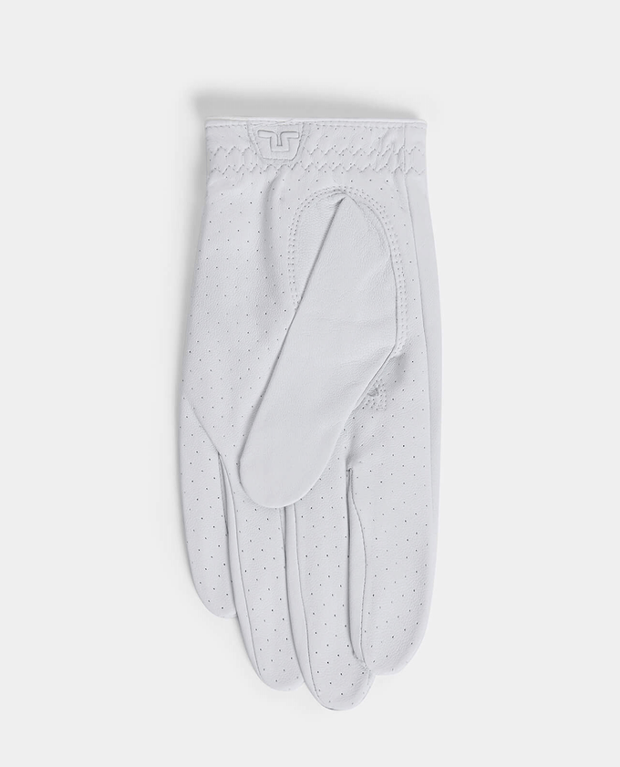 J.Lindeberg Ron A Leather Golf Glove 644 White