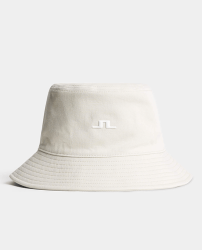 Chapeau bob de golf J.Lindeberg Siri blanc uni