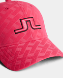 J.Lindeberg Anga Jacquard Cap Tour Geo Jacquard Pink