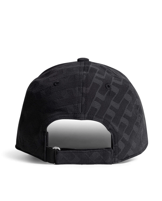 J.Lindeberg Anga Jacquard Cap Tour Geo Jacquard Black