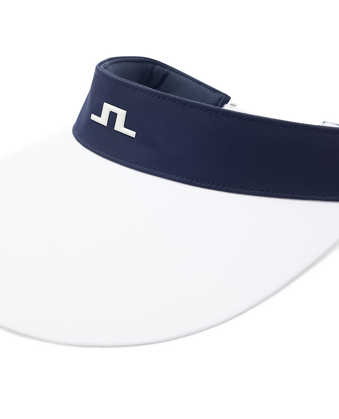 J.Lindeberg Ada Wide Brim Visor JL Navy