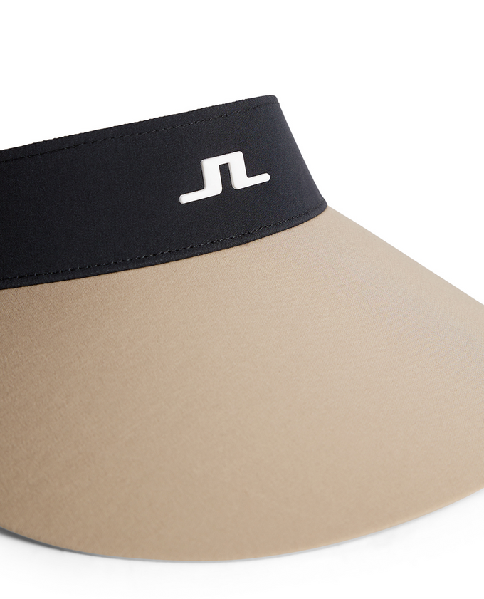 J.Lindeberg Ada Wide Brim Visor Black