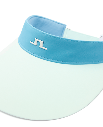 J.Lindeberg Ada Wide Brim Visor Forget-Me-Not