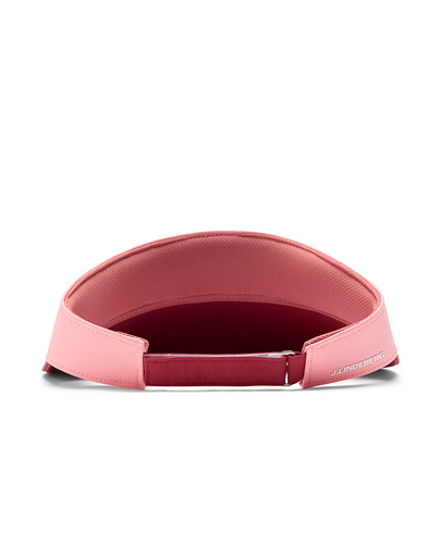 J.Lindeberg Ada Wide Brim Visor Flamingo Plume
