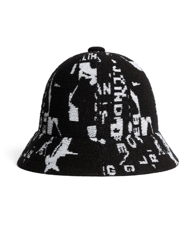 J.Lindeberg x Kangol Scarlett Jacquard Casual Bucket Hat Black