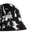 J.Lindeberg x Kangol Scarlett Jacquard Casual Bucket Hat Black