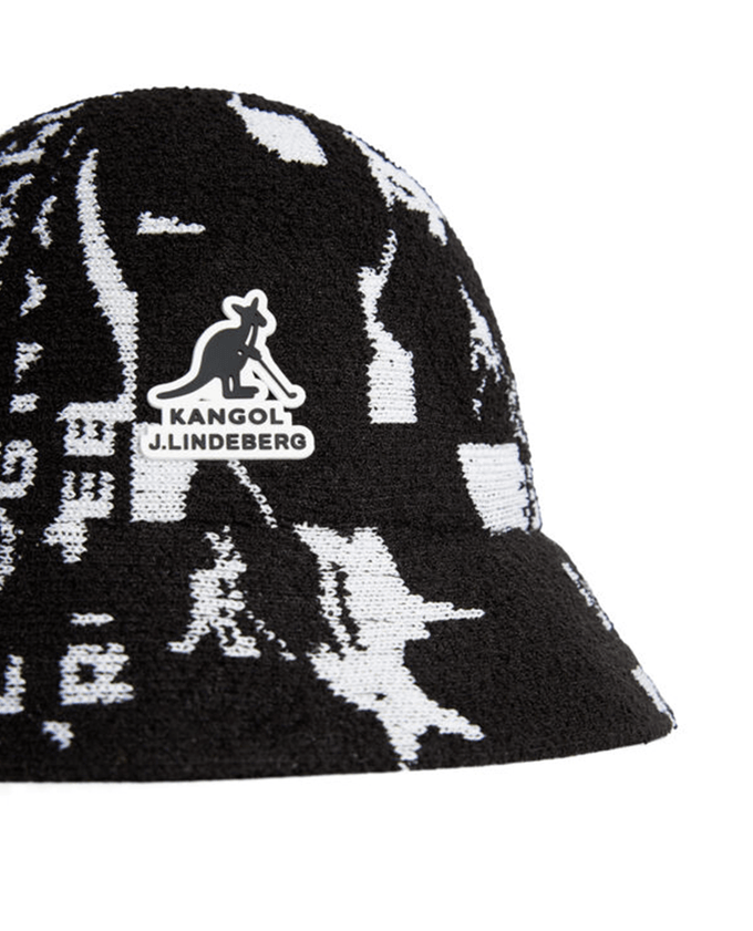 J.Lindeberg x Kangol Scarlett Jacquard Casual Bucket Hat Black
