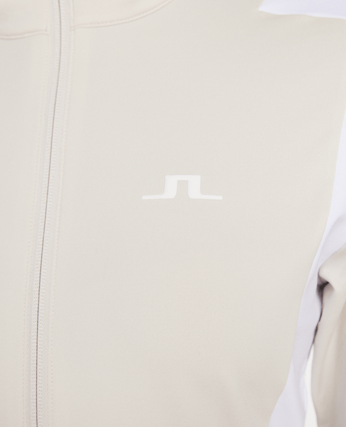 田*三様 J.LINDEBERG ジップアップジャケット ホワイト J.LINDEBERG 田*三様 J.LINDEBERG ジップアップジャケット ホワイト J.LINDEBERG