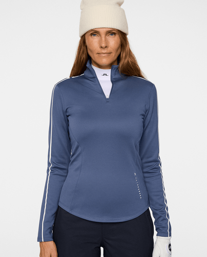 J.Lindeberg Nefe Brushed Winter Mid Layer Vintage Indigo