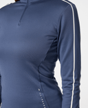 J.Lindeberg Nefe Brushed Winter Mid Layer Vintage Indigo