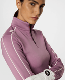 J.Lindeberg Nefe Brushed Winter Mid Layer Very Grape