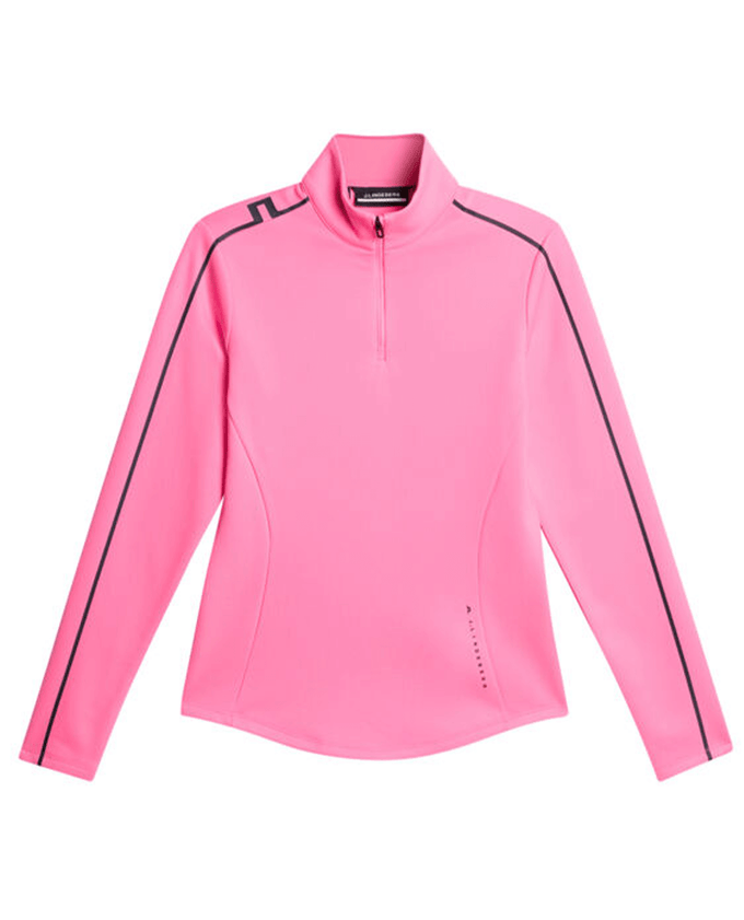 J.Lindeberg Nefe Brushed Winter Mid Layer Eosine Pink