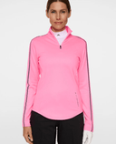 J.Lindeberg Nefe Brushed Winter Mid Layer Eosine Pink