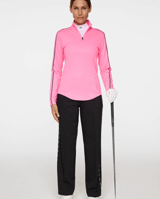 J.Lindeberg Nefe Brushed Winter Mid Layer Eosine Pink