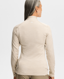 J.Lindeberg Steffi Quarter Zip Mid Layer Moonbeam