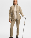 J.Lindeberg Steffi Quarter Zip Mid Layer Moonbeam