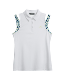 J.Lindeberg Malaika Sleeveless Polo White